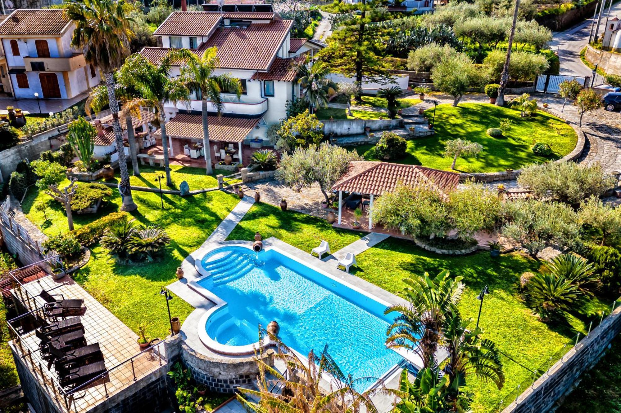 B&B Villa Bency Capo dʼOrlando Kültér fotó